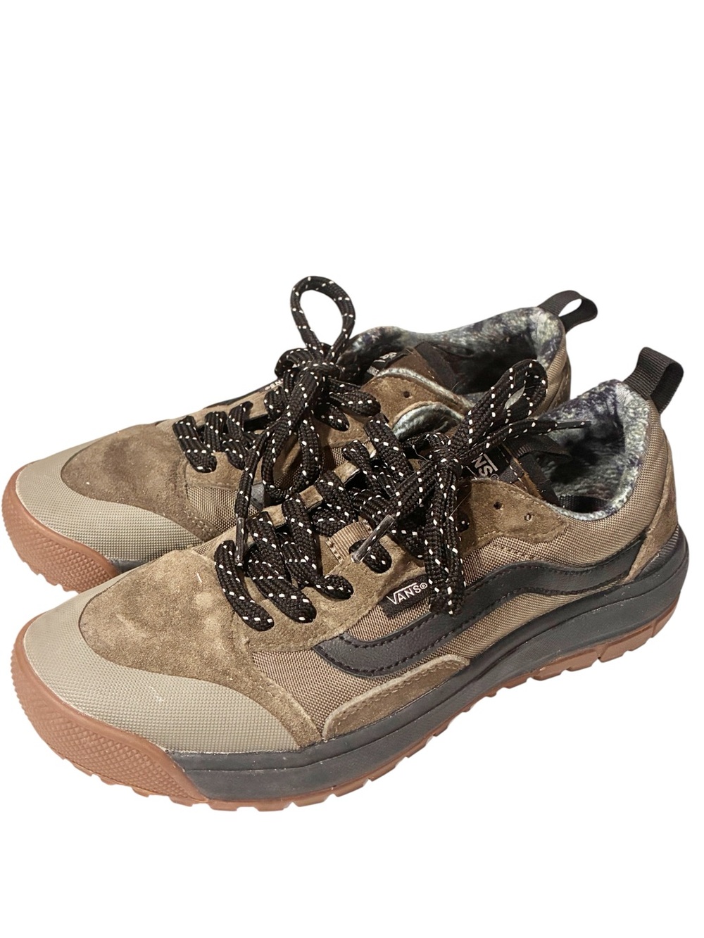 Vans Ultrarange Exo Dark Olive Green Lace Up Sneakers‎ Women’s Size 8.5